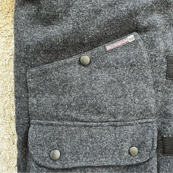 🔴Wu-Wear Jacket Size XL Wu-Tang Rare Raekwon Gza Gray Coat WuTang - Picture 15 of 16